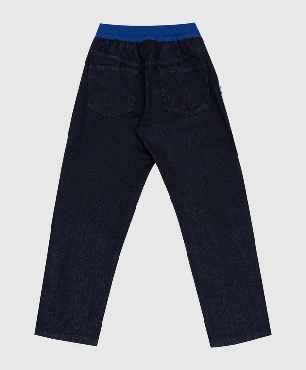 Dolce&Gabbana Blue jeans per bambini con righe L44P51LDC416